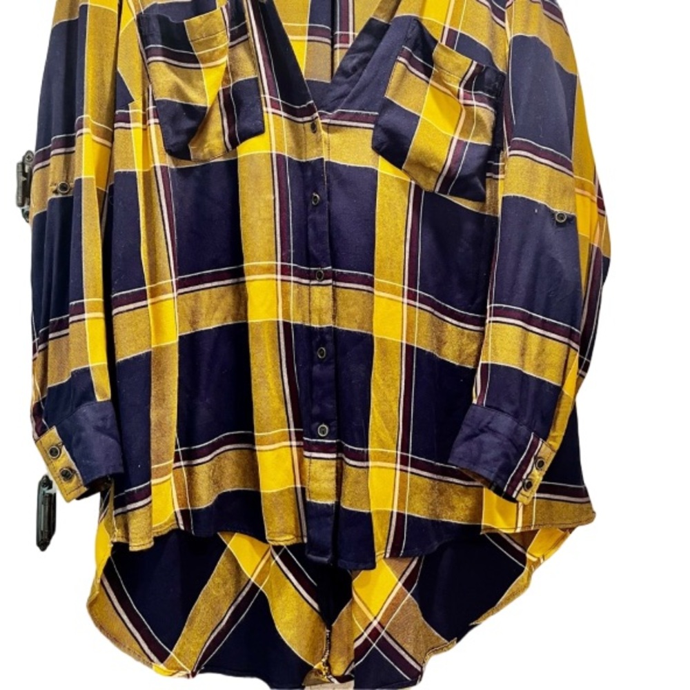 Plaid shirt size 1X Brand Gibson and Latimer